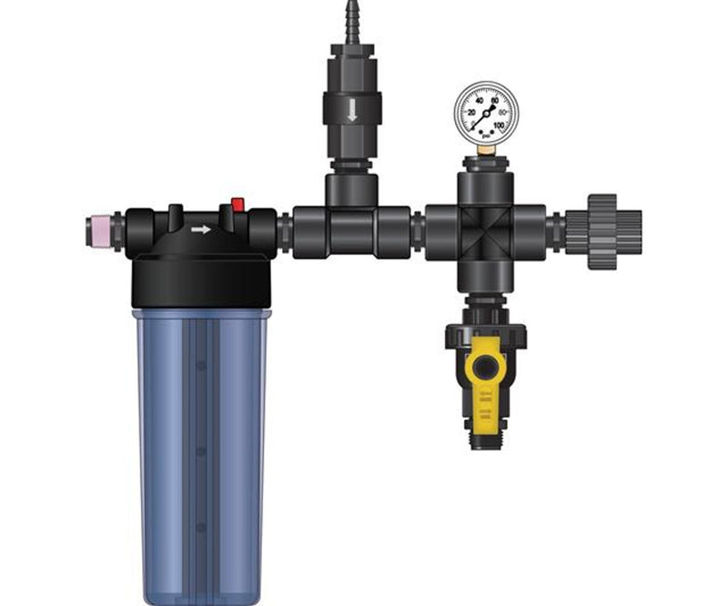 Nutrient Delivery System - 3/4" End Kit with Mixing Chamber - Black Label Supply llc