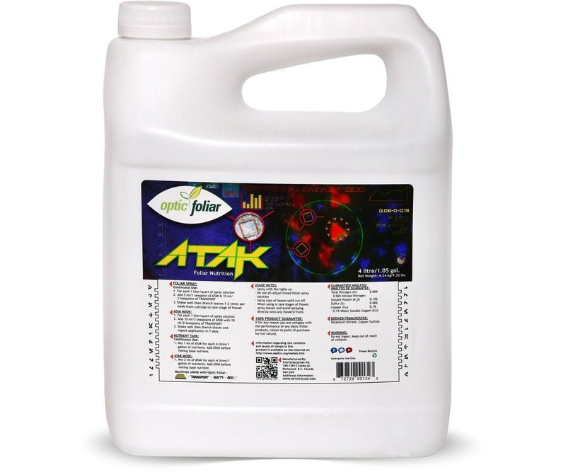 Optic Foliar ATAK CONCENTRATE - Black Label Supply llc