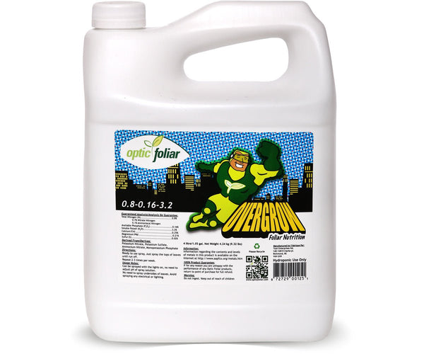 Optic Foliar OVERGROW - Black Label Supply llc