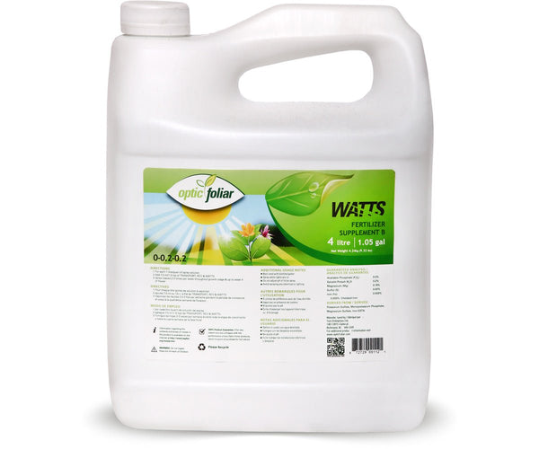 Optic Foliar WATTS - Black Label Supply llc