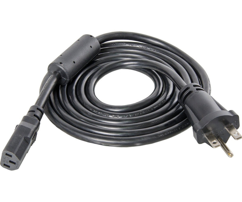 PH/DE 240V Power Cord w/Ferrite Ring (30/cs) - Black Label Supply llc