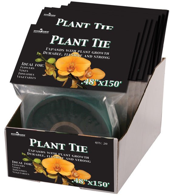 Plant Tie 150' x 1/2", 8mil - Black Label Supply llc