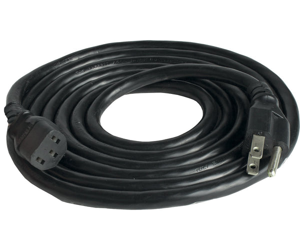 Power Supply Cord, 120v, AWG 14/3 - Black Label Supply llc