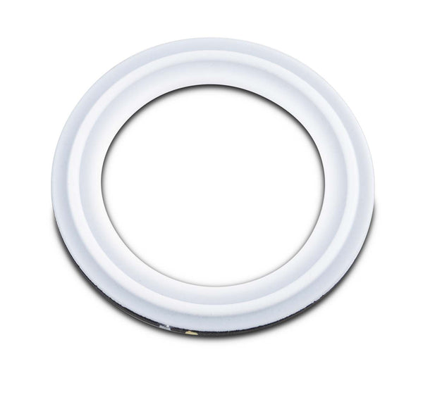 PTFE Envelope Tri - Clamp Gaskets with Viton Filler - USA Made - Black Label Supply llc