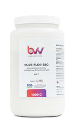 Pure - Flo® B80 Natural Bentonite for Bleaching & Decolorizing Edible Oils *FDA - GRAS - Black Label Supply llc