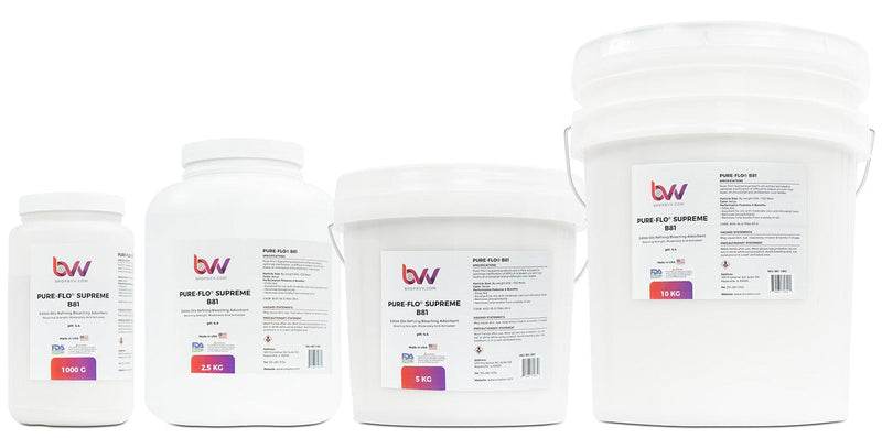 Pure - Flo® B81 Supreme Activated Bleaching & Decolorizing Bentonite for Edible Oils *FDA - GRAS (Compares to T - 5™) - Black Label Supply llc