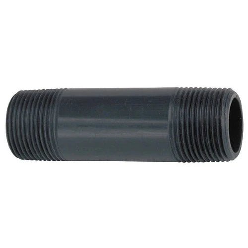 PVC Pipe Nipple Sch 80 TBE - Black Label Supply llc