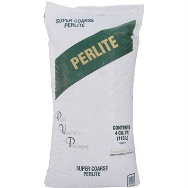 PVP Industries® Super Coarse Horticultural Perlite - 4cu ft - Super Coarse (33/PL) - OMRI® Listed - Black Label Supply llc