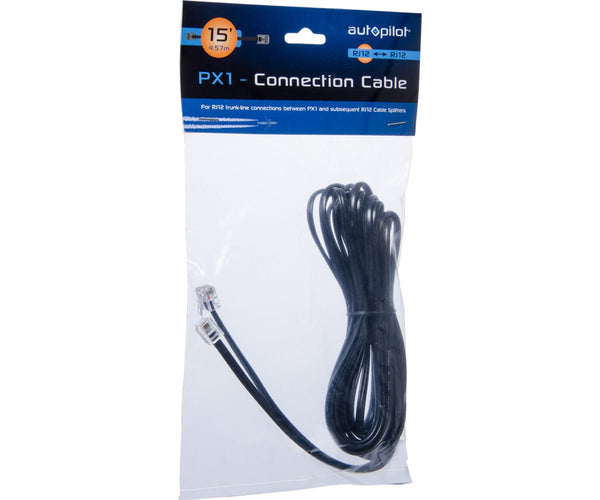 RJ12 - RJ12 Cord 15' (50/cs) - Black Label Supply llc