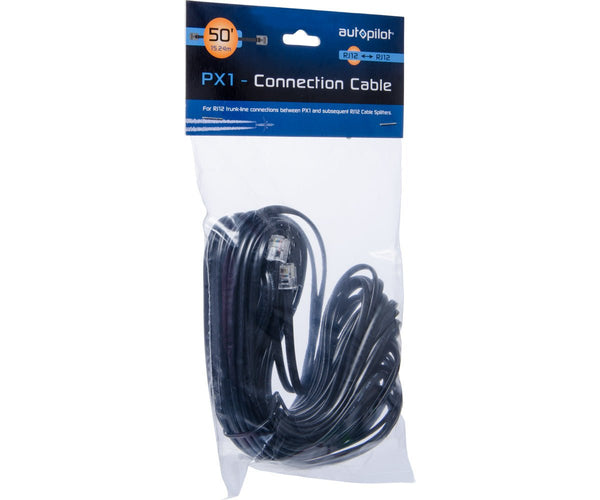 RJ12 - RJ12 Cord 50' (30/cs) - Black Label Supply llc