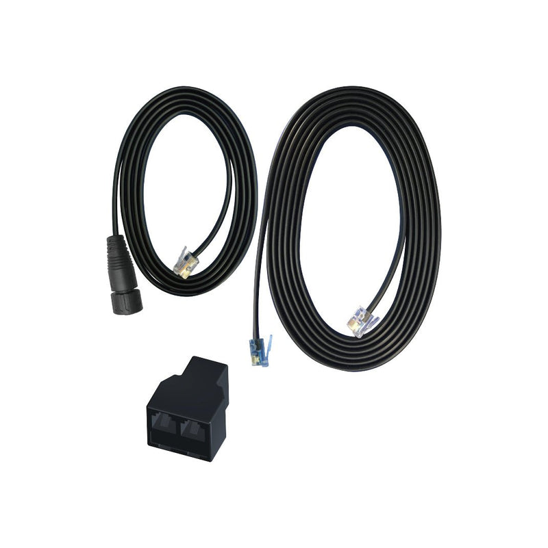 RJ12 to M16 Push Lock Waterproof Connector converter Cable Set for Fluence models - Black Label Supply llc