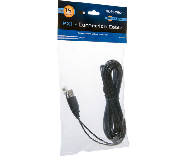 RJ12 - USB Cord 15' (50/cs) - Black Label Supply llc