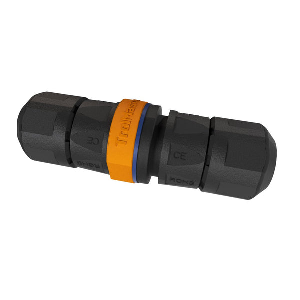 RJ12 Waterproof Straight - Through Inline Coupler ( 2 Packs ) - Black Label Supply llc