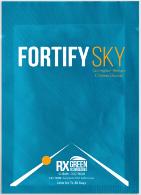 RX Green Solutions - FORTIFY SKY 50g (10 per case) - Black Label Supply llc