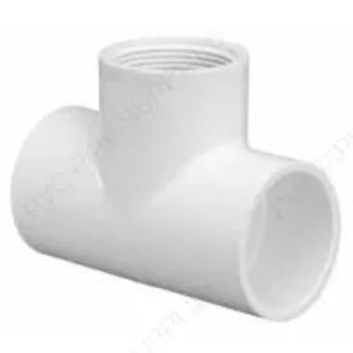 Schedule 40 PVC Tee Socket X Socket X Thread - Black Label Supply llc