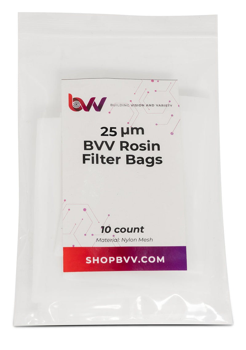 Small Rosin Filter Bags - 10 Pack - Black Label Supply llc