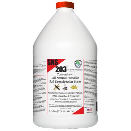 SNS 203 Concentrated Pesticide Soil Drench/Foliar Spray - Black Label Supply llc