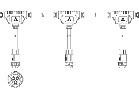 SpecGrade Grow - Connect Dimming (Daisy - Chaining Wiring Harness) - Black Label Supply llc