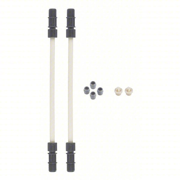 STENNER Replacement Tube Kit: Pump Head Tubing, Stenner, 1/4 in Connection Size, Santoprene, NPT - Black Label Supply llc