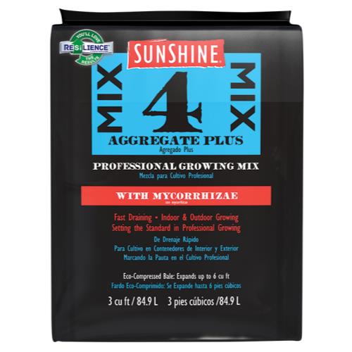 Sunshine® Mix #4 with Mycorrhizae - Black Label Supply llc