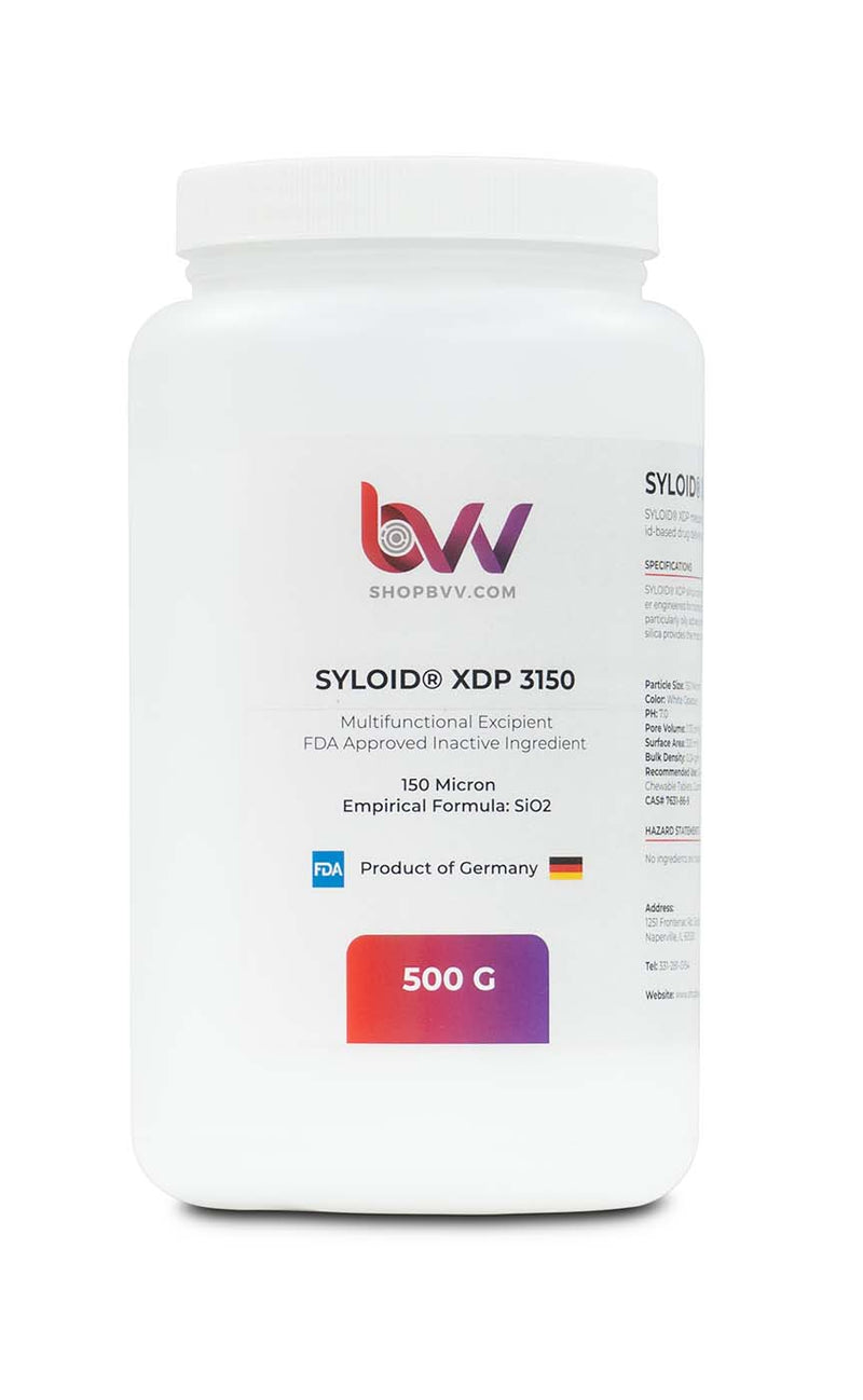 Syloid® XDP 3150 Silica : Turn Distillate to Powder (FDA Approved Ingredient) - Black Label Supply llc