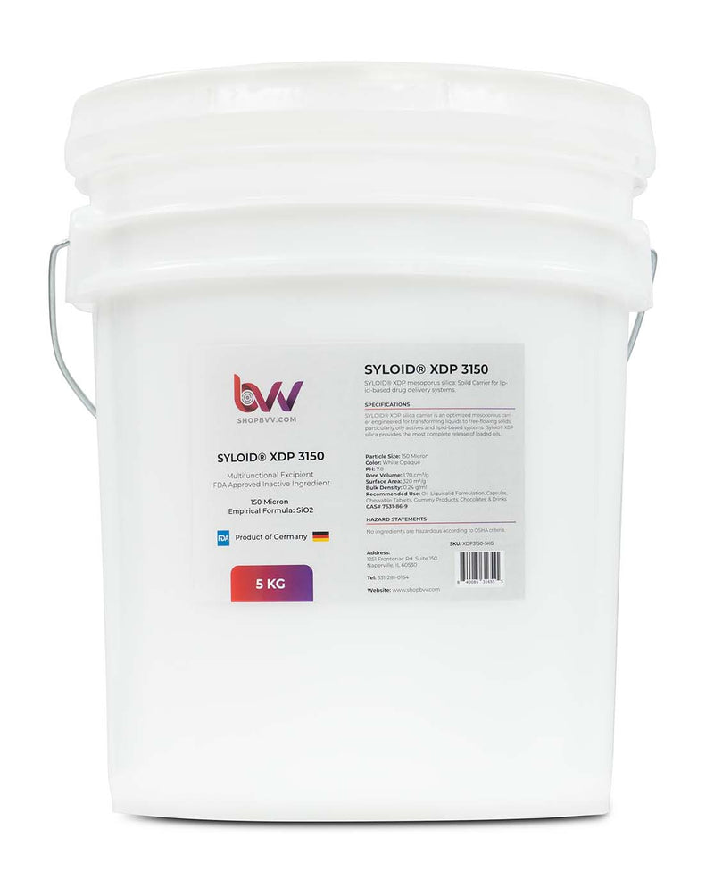 Syloid® XDP 3150 Silica : Turn Distillate to Powder (FDA Approved Ingredient) - Black Label Supply llc