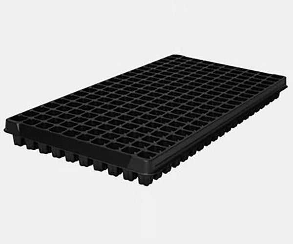 T.O.Plastics Plug Tray, 200 Cell, 11"x21.22"x1.75" (50/cs) - Black Label Supply llc