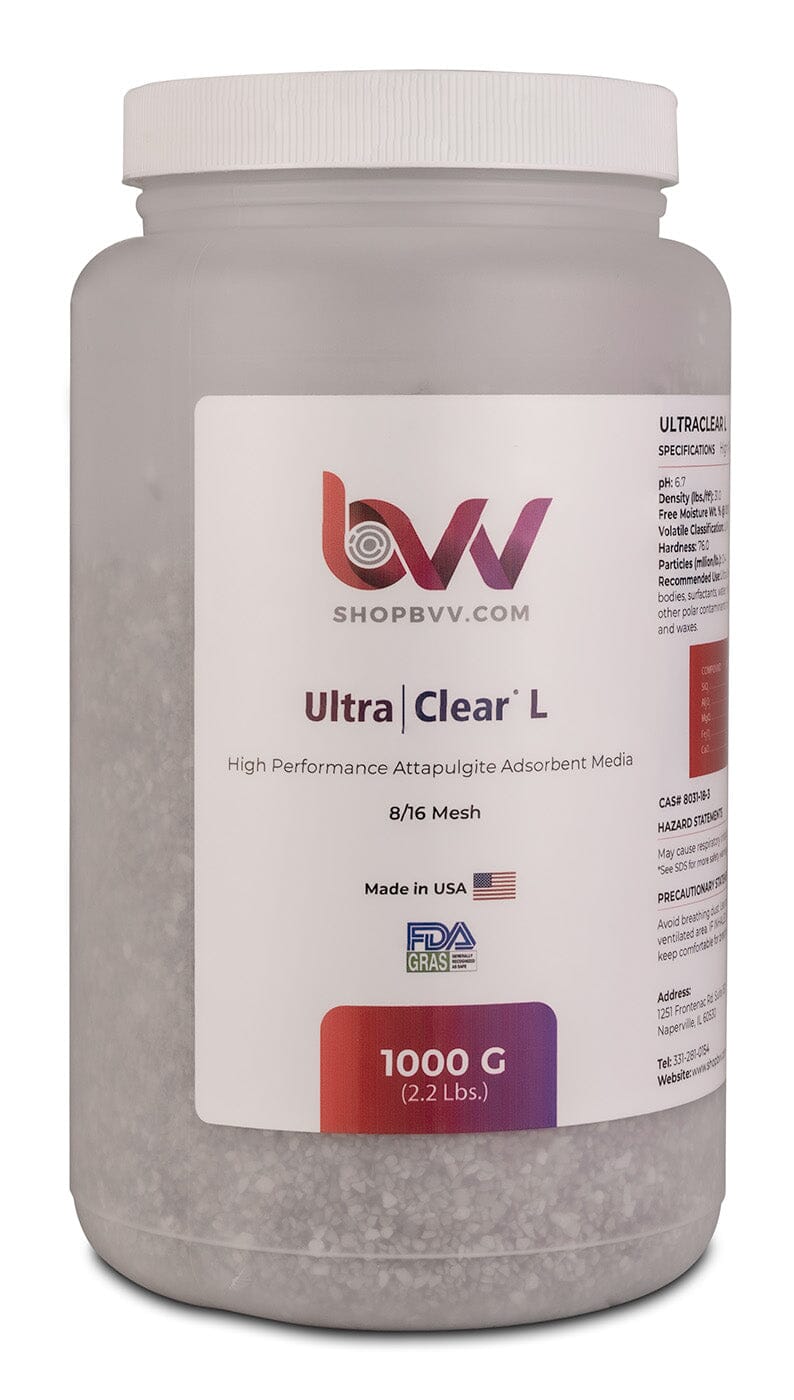 Ultra Clear L - Granular High Performance Bentonite for Bleaching & Decolorizing Edible Oils - Black Label Supply llc