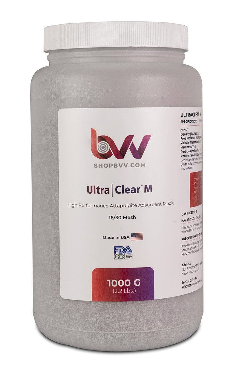 Ultra Clear M - Granular High Performance Bentonite for Bleaching & Decolorizing Edible Oils - Black Label Supply llc