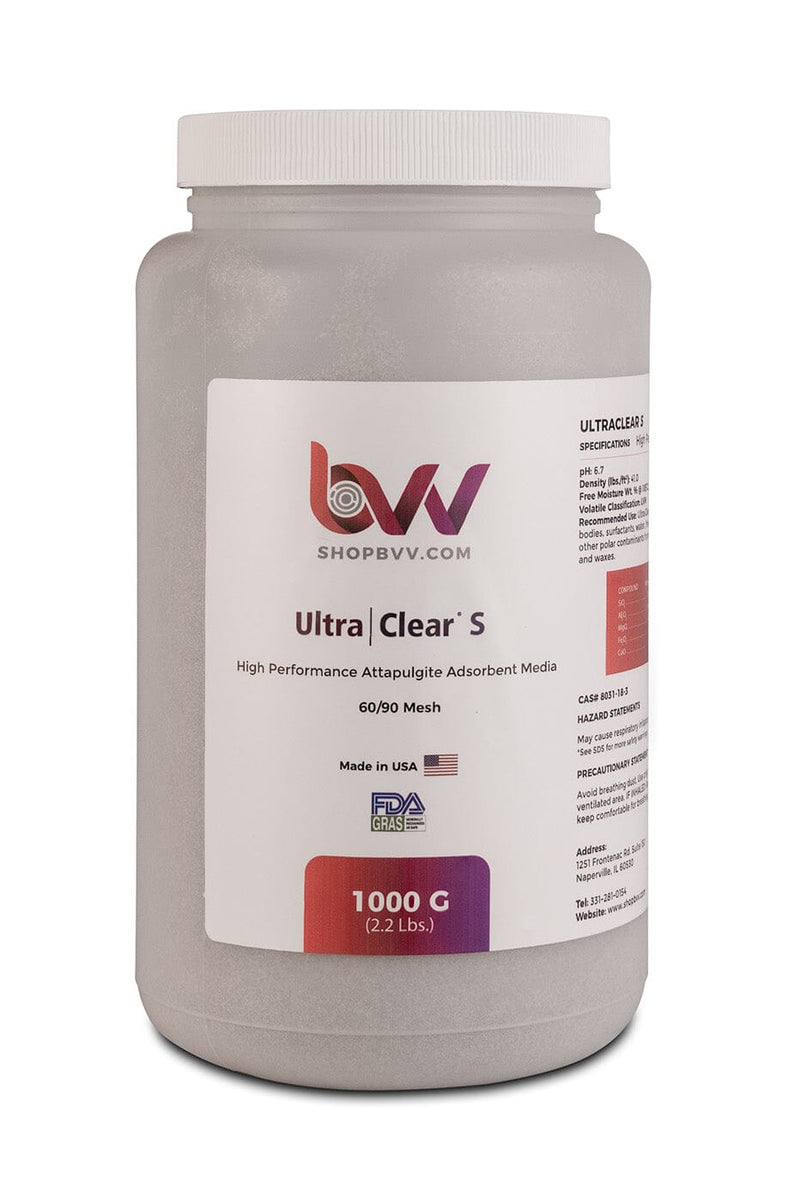 Ultra Clear S - Granular High Performance Bentonite for Bleaching & Decolorizing Edible Oils - Black Label Supply llc