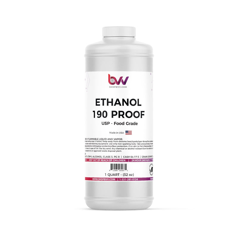 USP / Food Grade 190 Proof Ethanol 95% AVB - Black Label Supply llc